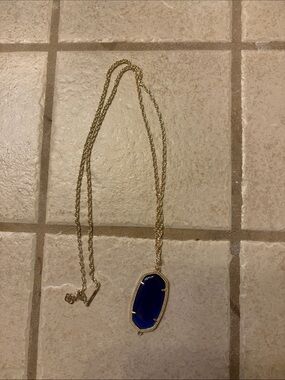 Kendra Scott Necklace with long chain. Tassel is missing.
